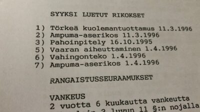 Poliisiampujien kostokohu: Sukulaisen haulikkojuttu tunnetaan Porvoossa hyvin